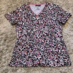 Womens Cherokee Scrub Top